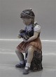 Dahl Jensen figurine
 1295 Bente-the Little girl (DJ) 14.5 cm
