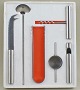 Arne Jacobsen, Stelton, barsæt i rustfrit stål.