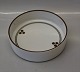 14902 Round bowl 5 x 18.5 cm	  Royal Copenhagen Brown Domino porcelain
Bowls