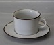 14910 Coffee cup with saucer 13.4 cm  Brown Domino porcelain Royal Copenhagen