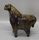 Modern Sung glazed Danish Ceramic horse Viggo Kyhn