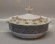 Royal Copenhagen Fairy tale Grey 172-173 Lidded vegetable dish 15 x 25 cm / 35 
1/2 oz (8535)