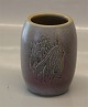 B&G Art Pottery B&G 140 Stoneware jar with relief 11,5 cm Signed CO Cathinka 
Olsen