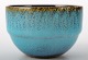 Stig Lindberg (1916-1982), Gustavsberg Studio, keramik miniature vase. Smuk 
turkis glasur.