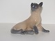 Royal Copenhagen figurLiggende siameser kat