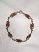 N.E. From
Bracelet in silver
and amber