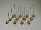 Russian teaspoons
 Silver (84)
 12 pieces