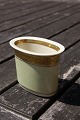 Dagmar with gold rim danish porcelain, Oval vases