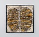 LISA LARSON (1931 -) for Gustavsberg, wall plaque, stoneware.