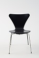 Arne Jacobsen, miniature "syveren" i sort.
