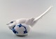 Rare Royal Copenhagen blue fluted optimist/bird.
