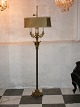 Old bronze lamps