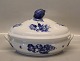 Danish Porcelain Blue Flower braided Tableware 8054-10 Ragout bowl with lid, 
oval ca 16 x 26 cm

