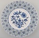 Meissen blue onion pierced/reticulated plate.
