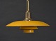 Poul Henningsen for Louis Poulsen, PH 3½/2 pendel med fatningshus af messing / 
metal, sign. PH-2 Patented.