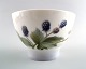 Rare B&G, Bing & Grondahl, art nouveau bowl decorated with blackberry branches.