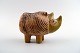 Rhino in Stoneware, Lisa Larson, Gustavsberg.
Sweden 70s.