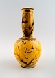 Kähler, Denmark, glazed stoneware vase.
