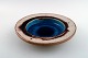Kähler, denmark, glazed stoneware dish, 1960s.
Designed by Nils Kähler. Turquoise glaze.