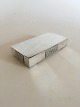 Georg Jensen Sterling Sølv Art Deco Box No 857 designet af Jørgen Jensen