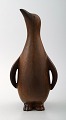 Rörstrand stoneware figure by Gunnar Nylund, Penguin.
