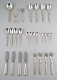 Jens Quistgaard 1919-2008. Star. Silver plated cutlery.
Danish design mid 20 c.
Consisting of 27 pieces for 4 persons.