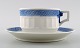 Royal Copenhagen Blue Fan, tea cup with saucer.
