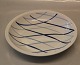 Soup plate, flat rim 20.2 cm Dan-Ild 40 Blue Flame Harlequin