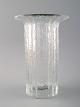 Timo Sarpaneva for Iittala,"Vertica"  art glass vase.
