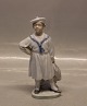 Royal Copenhagen 955 RC Sailor girl with book 17 cm Chr. T 1905