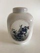 Royal Copenhagen Kvadratisk Art Nouveau Unika Vase med Låg