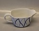 Sauce pitcher  7 x 19 cm Gravyboat Dan-Ild 40 Blue Flame Harlequin