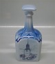 B&G Porcelain B&G 382-7040 Aalborg Motives Flask with handle and stopper 23 cm