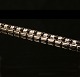 Wristband with 15 diamonds, 14ct white-gold