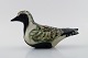 Royal Copenhagen stoneware, number 22486, golden plover. Jeanne Grut.