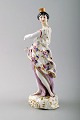 Antique French Samson porcelain figurine, mid / late 19 c. 
Overglaze.