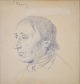 Raadsig, Peter 
(1806 - 1882) 
Denmark .: 
Portrait of a 
man.