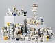 Large collection of egg cups in porcelain.
A total of 88 pcs. different designs and producers.