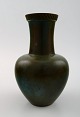 GAB, Sweden Art deco vase, bronze. 1930 / 40s.
