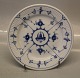 2003 Sidetallerken 17.5 cm Riflet Musselmalet
Bing & Grøndahl  Blåmålet  Hotelporcelæn