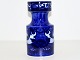 Bjorn Wiinblad
Dark blue candle light holder 16 cm.