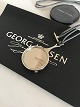 Georg Jensen Sterling Sølv Torun Ur vedhæng No. 2325 i Kæde til at hænge om 
halsen. Swiss Made