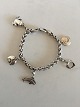 Georg Jensen Sterling Sølv Charm bracelet