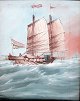 Chinesische 
Künstler (19. 
Jh.) Ein 
Segelschiff auf 
hoher ...