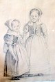 Exner, Julius 
(1825 - 1910) 
Dänemark: Zwei 
Mädchen im ...
