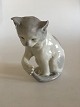 Heubach Porcelæns Figurine af Kat