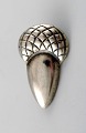 Danish Art Nouveau brooch in silver. 
Early 1900s.