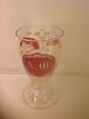 Antikes 
deutsches Glas
mit Blumen in 
Emaille und ...