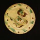 Grosse 
Fischplatte, 
Ton. Horsens um 
1760. D: 34cm