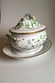 Danam Antik 
præsenterer: 
Royal 
Copenhagen 
Flora Danica 
Let Terrin No 
3559 med 
underfad No 
3561